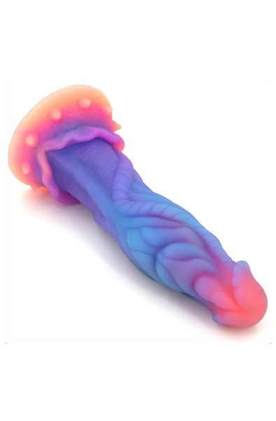 Unicorny Poppy Luminous Dildo 23 cm - Drachen-Dildo 6