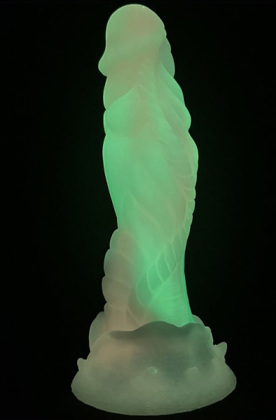 Unicorny Poppy Luminous Dildo 23 cm - Drachen-Dildo 7
