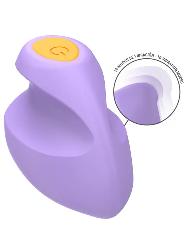 Ursula Stimulator 10 Vibrations Purple - Mini vibrator 2