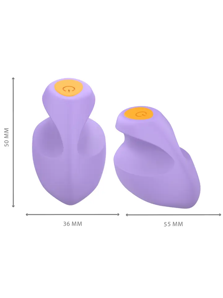 Ursula Stimulator 10 Vibrations Purple - Mini vibrator 4