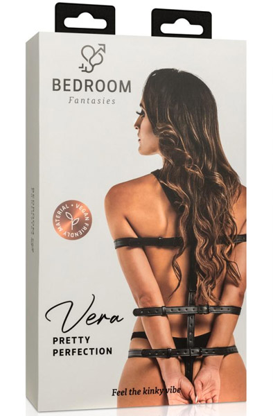 Vera Bondage Harness Black - Bondage sele 4