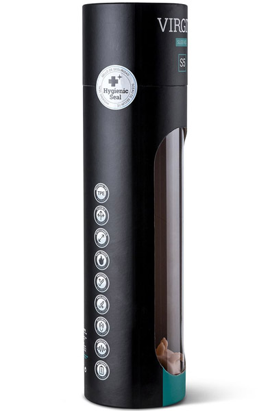 Vergite Realistic Sleeve With Vibration 19cm - Vibrierende Penis-Manschette 2