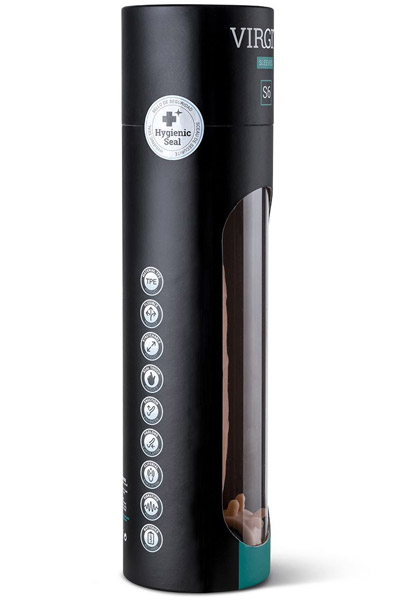 Vergite Realistic Sleeve With Vibration 21cm - Vibrierende Penis-Manschette 2