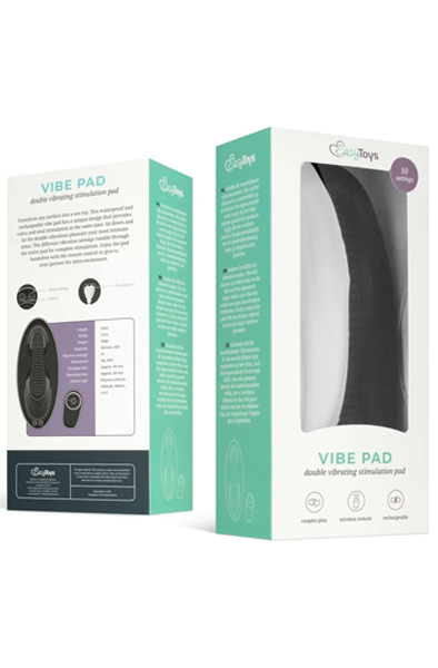Vibe Pad Double Vibration With Remote Control - Klitoris-Vibrator 8