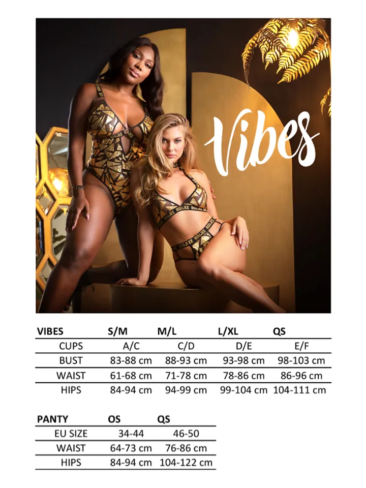 Vibes Lace Not Your Bitch Bra Set - Sexy lingerie 6 [full]