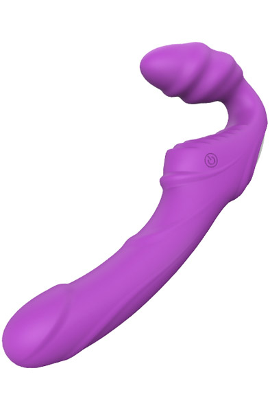 Vibes Of Love Double Dipper Purple - Strap-on 2