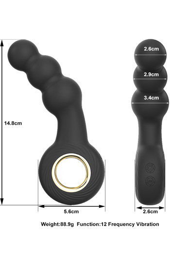 Vibrating Anal Beads - Prostate stimulator 3