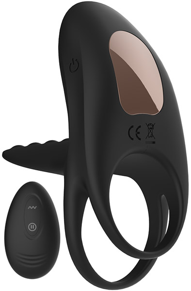 Vibrating Cock Ring With Remote - Vibrierender Penisring 1