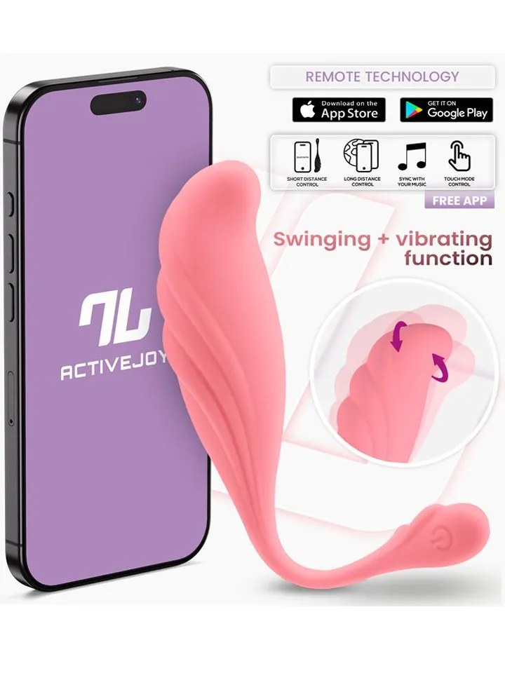 Vibrating Egg With Waving & App - App-controlled vibrating egg 1