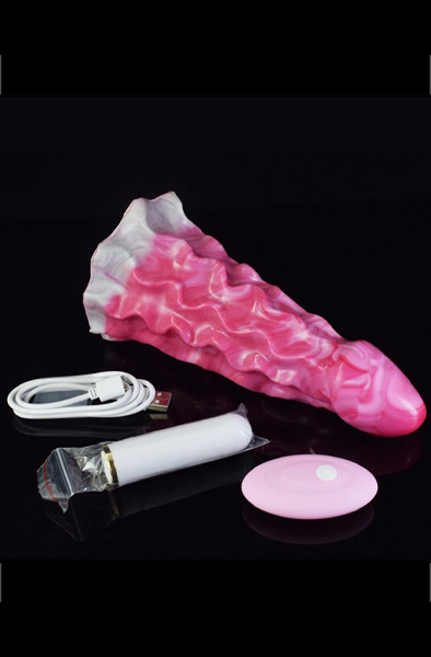 Vibrating Monster Dildo Viby Stirix 19 cm - Monster dildo 3