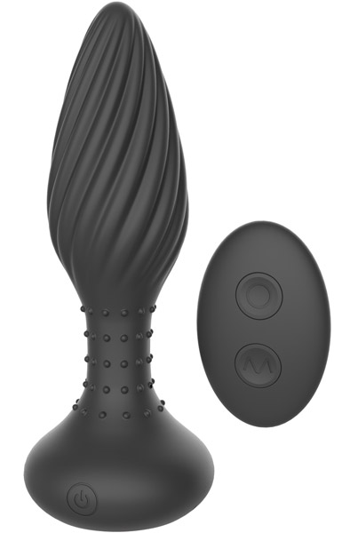 Vibrating & Rimming Butt Plug Nr. 2 - Vibrierender Analplug 2