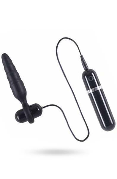 Vibration Silicone Plug 10-Vibrations - Vibrierender Analplug 2