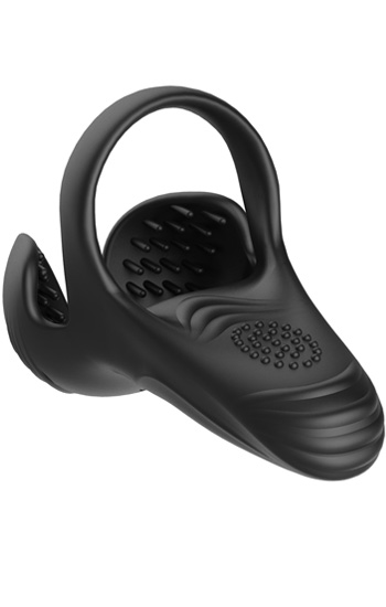 Vibrierender Cock Ring mit Perineum/Hoden Stimulation - Cockring 1