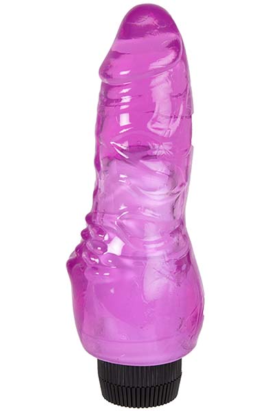 Vibrierender Schwanz mit Klitorisstimulation 18 cm - Vibrierender Dildo 1