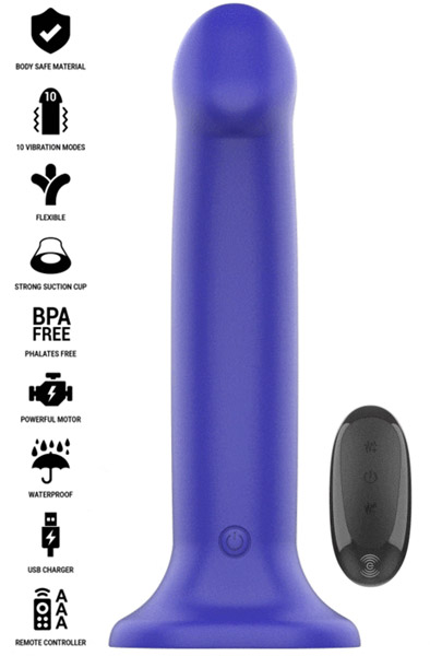 Victoria Vibrator 10 Modes Remote Control - Vibrating dildo 1