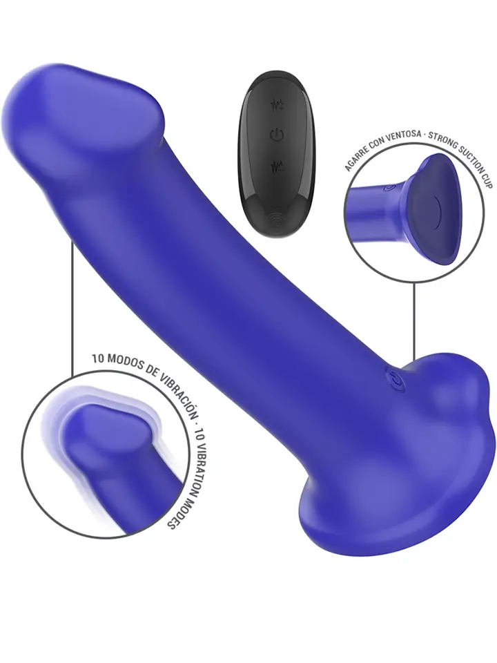 Victoria Vibrator 10 Modes Remote Control - Vibrating dildo 2