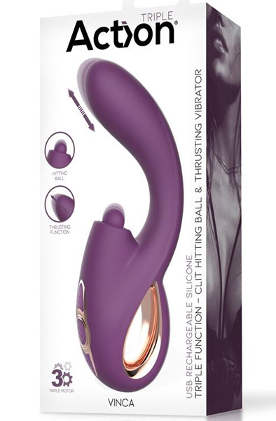 Vinca Soft Hitting Ball With Thrusting & Vibration - G-Punkt-Vibrator 6
