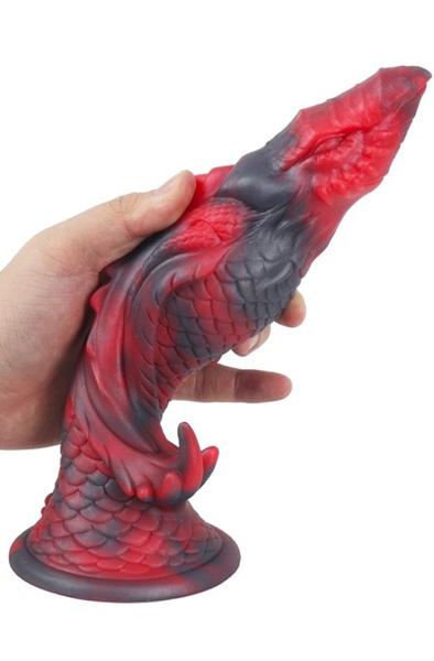 Warcraft Alien Silicone Dildo 26,5 cm - Drachen-Dildo 3