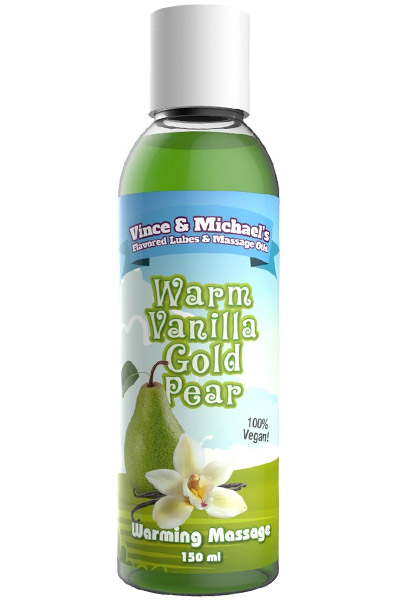 Warm Vanilla Gold Pear Warming Massage 150ml - Massageöl 1