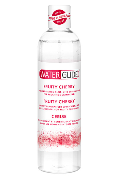 Waterglide Fruity Cherry 300ml - Gleitgel mit Kirschgeschmack 1