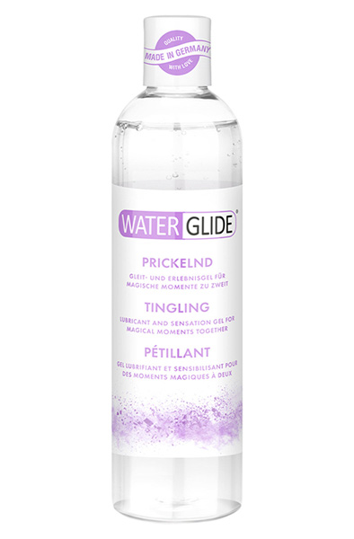 Waterglide Tingling 300ml - Wasserbasiertes Gleitmittel 1