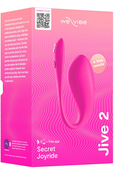 We-Vibe Jive 2 Electric Pink - Ferngesteuerter Vibrator 5