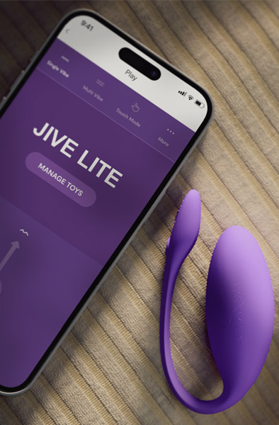 We-Vibe Jive Lite Purple - Ferngesteuerter Vibrator 4