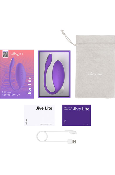 We-Vibe Jive Lite Purple - Ferngesteuerter Vibrator 6