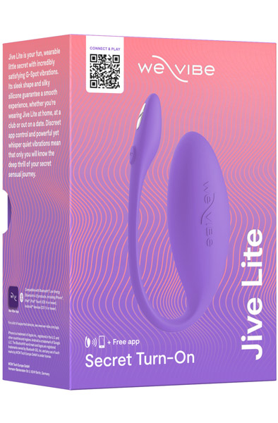 We-Vibe Jive Lite Purple - Ferngesteuerter Vibrator 7