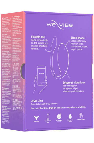 We-Vibe Jive Lite Purple - Ferngesteuerter Vibrator 8