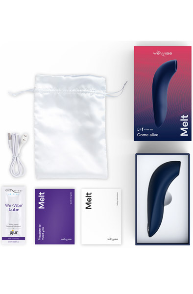 We-Vibe Melt Blue - App-gesteuerter Klitoris-Vibrator 2