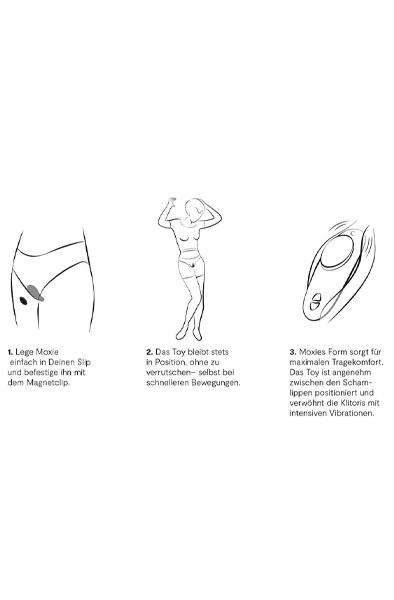 We-Vibe Moxie+ Aqua - Vibrator für den Slip 3