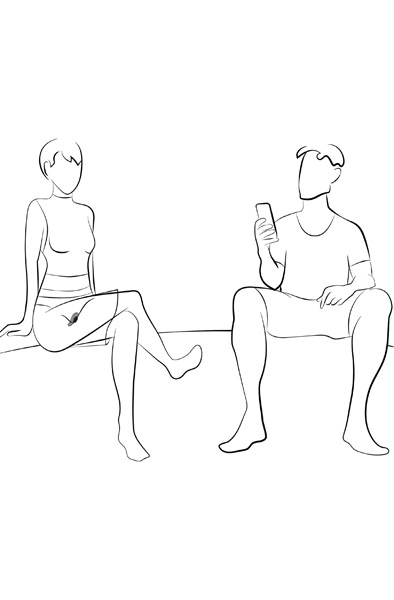 We-Vibe Moxie+ Black - Vibrator für den Slip 4