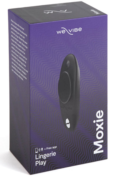 We-Vibe Moxie+ Black - Vibrator für den Slip 5