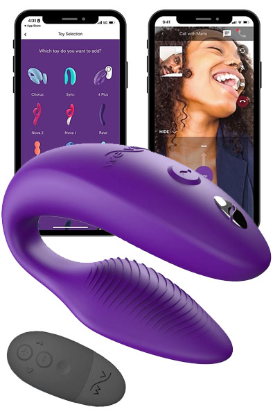 We-Vibe Sync 2 Purple - Paarvibrator 1