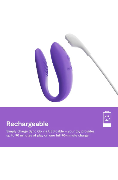 We-Vibe Sync Go Purple - Paarvibrator 7