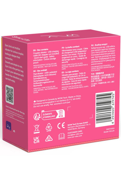 We-Vibe Sync Lite Pink - Paarvibrator 5
