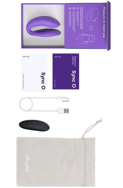 We-Vibe Sync O Purple - Ferngesteuerter Vibrator für Paare 5