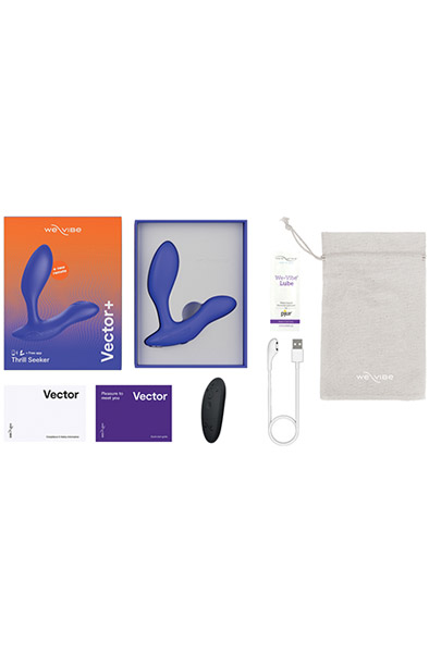 We-Vibe Vector+ Blue - Prostatastimulator 7