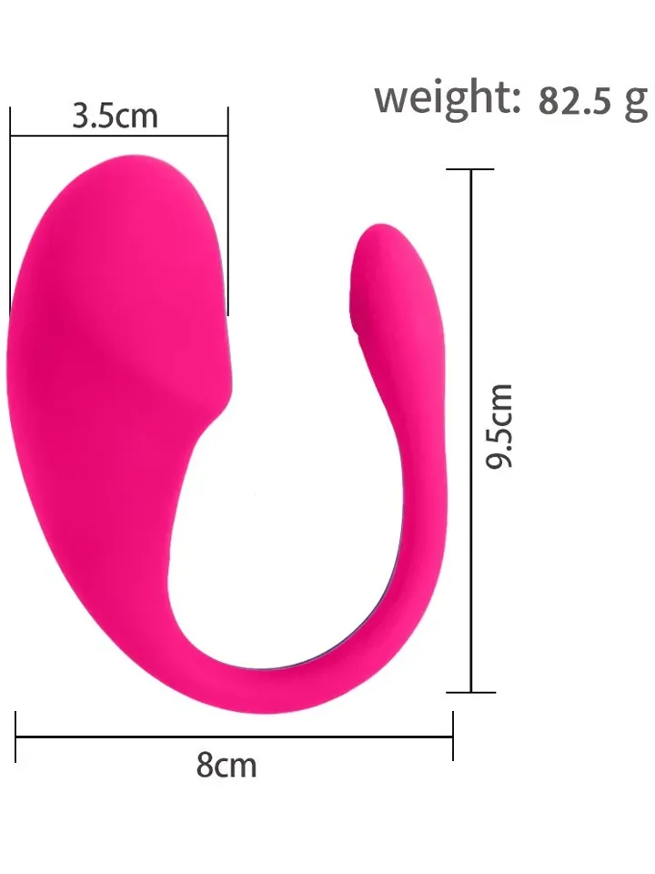 Wearable Bullet Vibrator With App - App-controlled vibrating egg 2