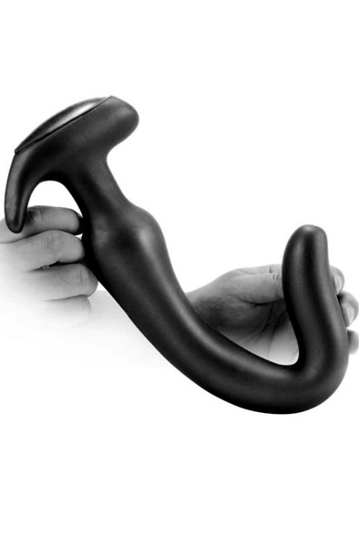 Wolf Khopesh Black Silicone Anal Dildo S 28cm - Anal-Dildo 2