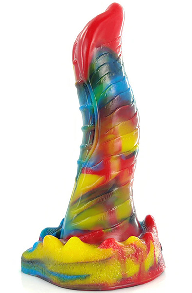 Wolorz Dildo Multicolour 22,5 cm - Drachen-Dildo 1