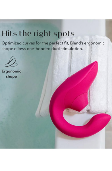 Womanizer Blend Vibrant Pink - Luftdruck-Vibrator 3