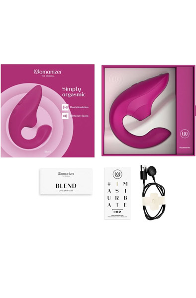 Womanizer Blend Vibrant Pink - Luftdruck-Vibrator 5