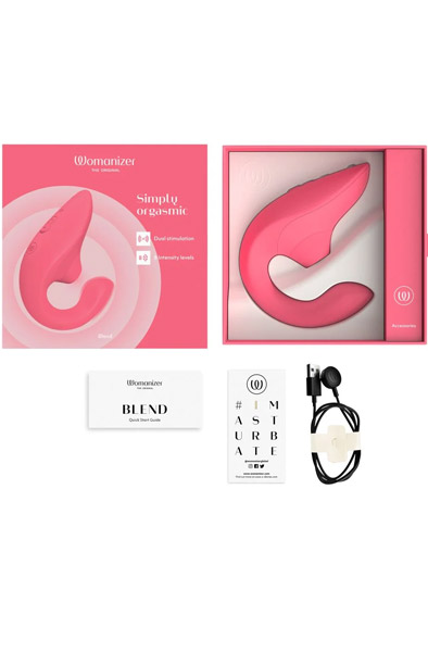 Womanizer Blend Vibrant Rose - Luftdruck-Vibrator 5