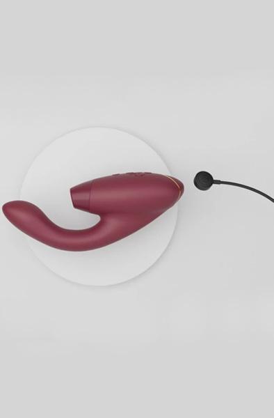Womanizer Duo 2 Bordeaux - Luftdruck-Vibrator 5
