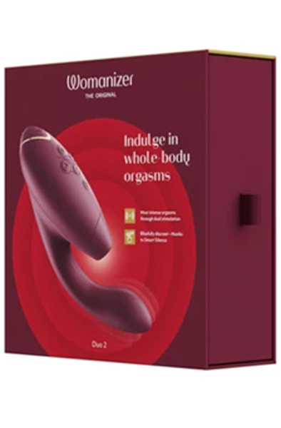 Womanizer Duo 2 Bordeaux - Luftdruck-Vibrator 6