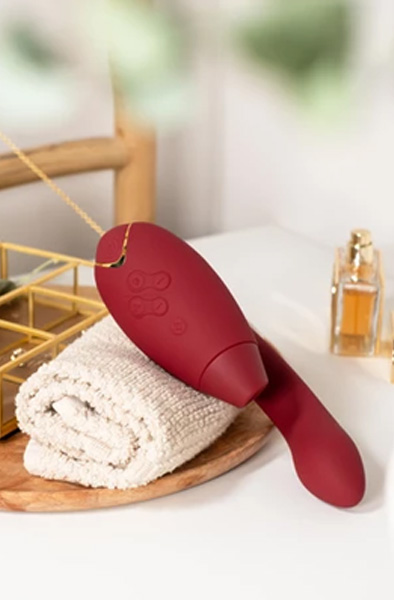 Womanizer Duo 2 Bordeaux - Luftdruck-Vibrator 7