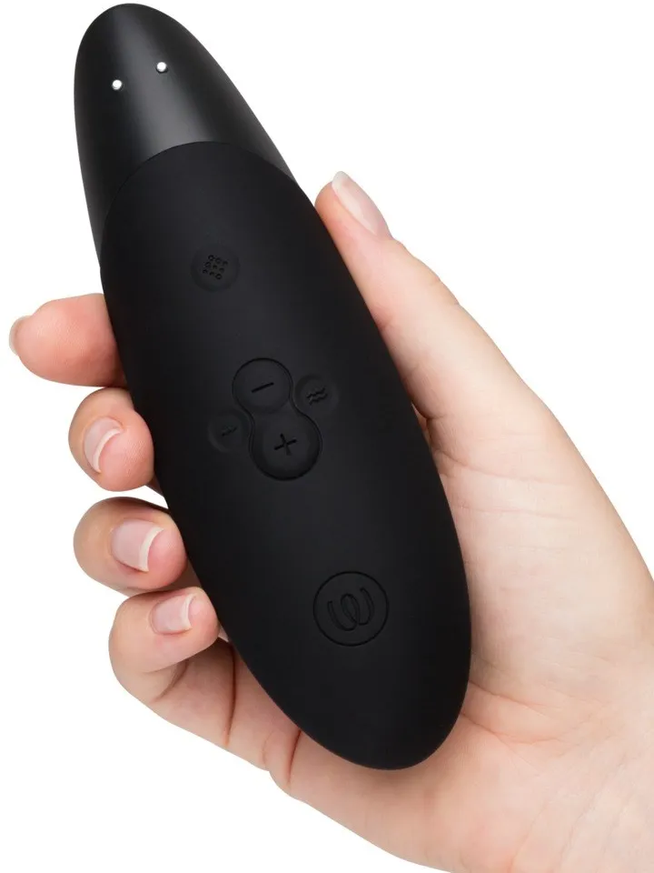 Womanizer Enhance Pulsator Vibrator Black - Air pressure vibrator 2