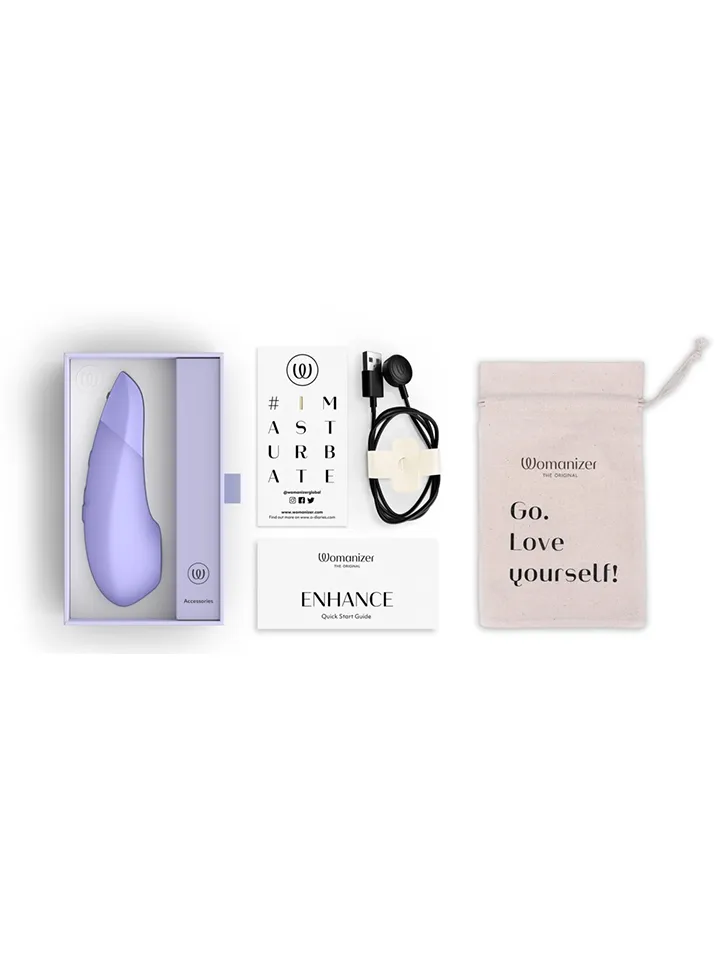 Womanizer Enhance Pulsator Vibrator Purple - Air pressure vibrator 6